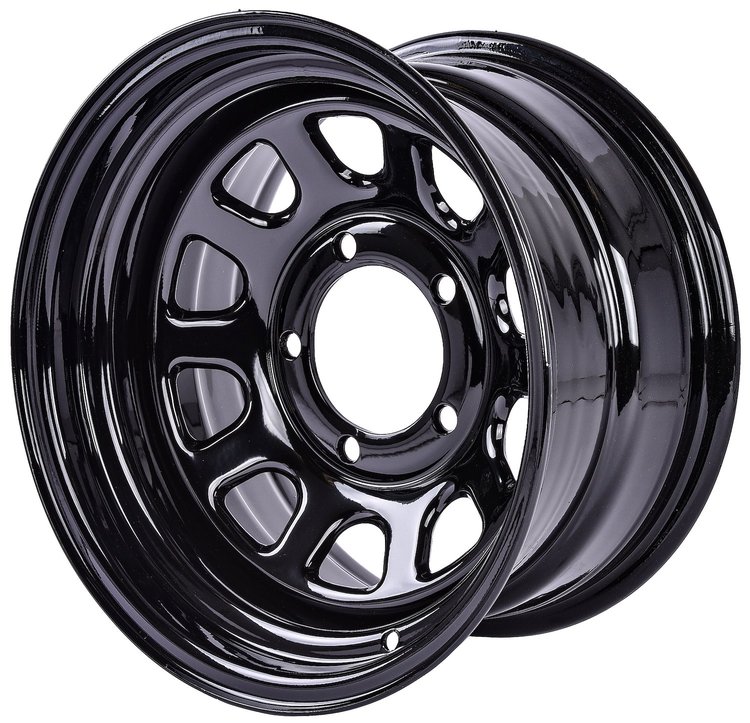 D Window Wheel [Size: 15" x 8"] Black