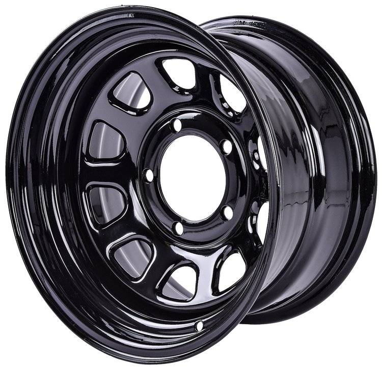 D Window Wheel [Size: 15" x 8"] Black