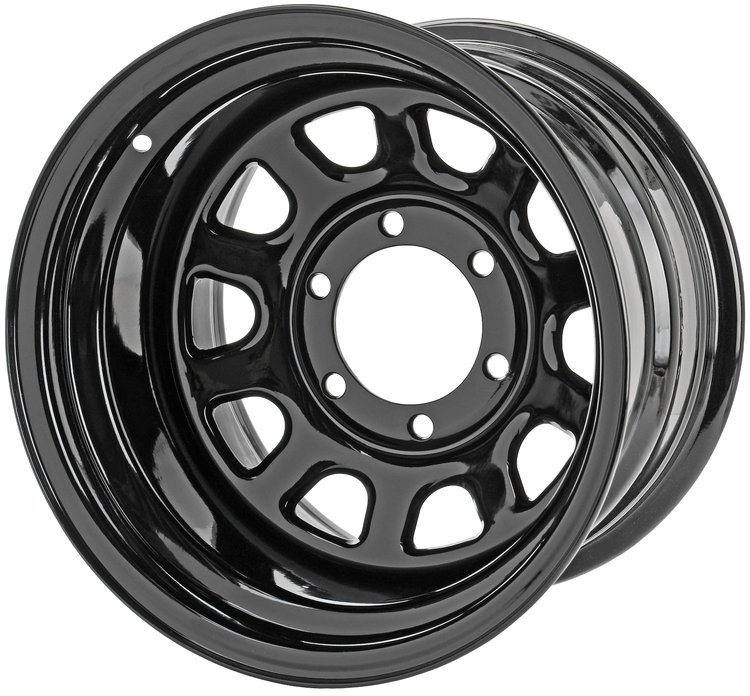 D Window Wheel [Size: 15" x 10"] Black