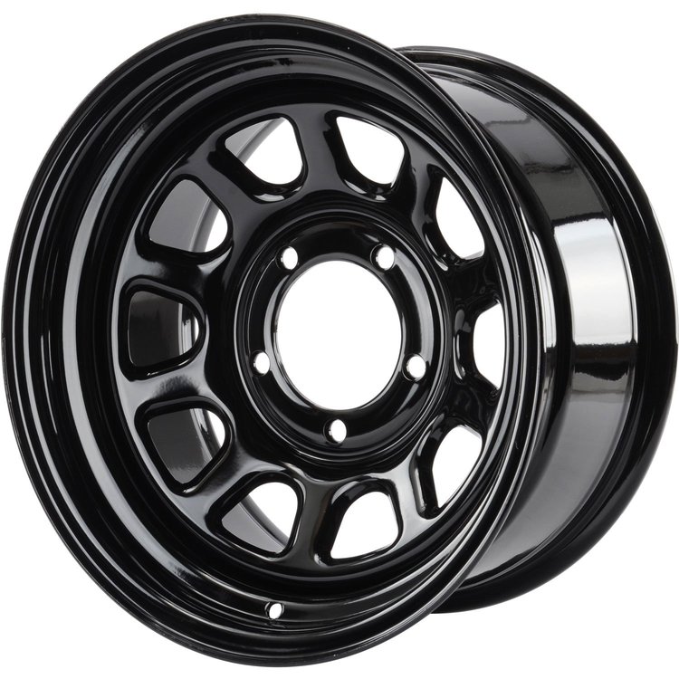 D Window Wheel [Size: 16" x 8"] Black