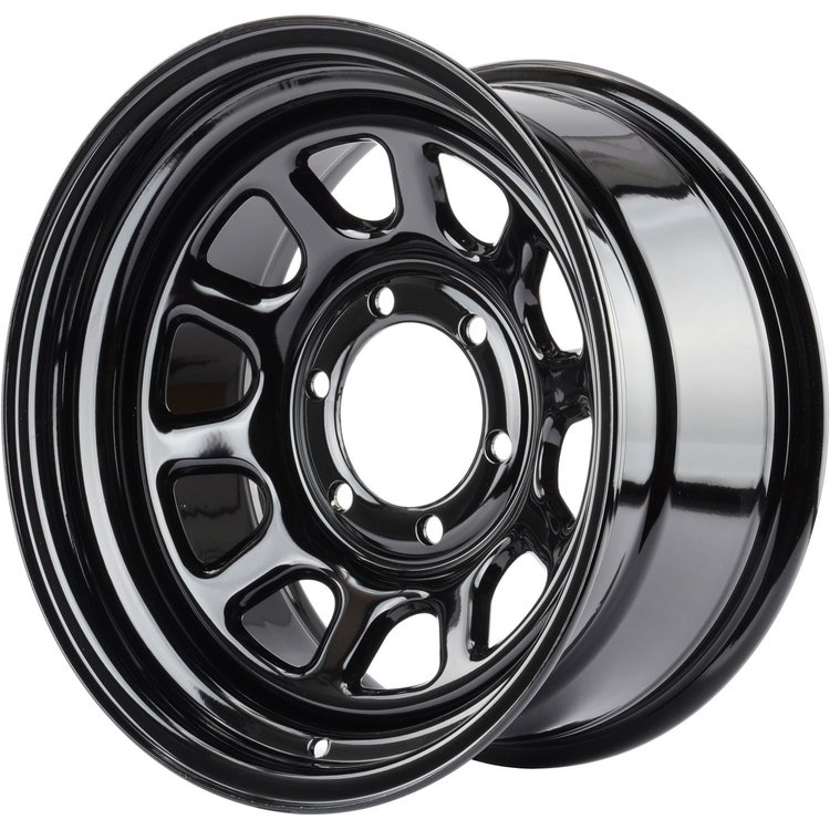 D Window Wheel [Size: 16" x 8"] Black