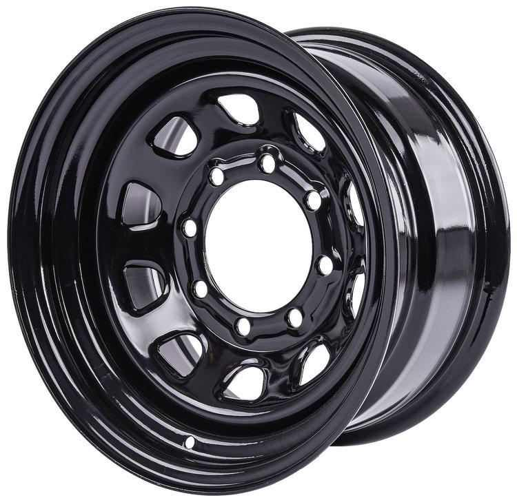 D Window Wheel [Size: 16" x 8"] Black