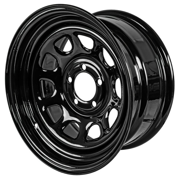 D Window Wheel [Size: 16" x 8"] Black