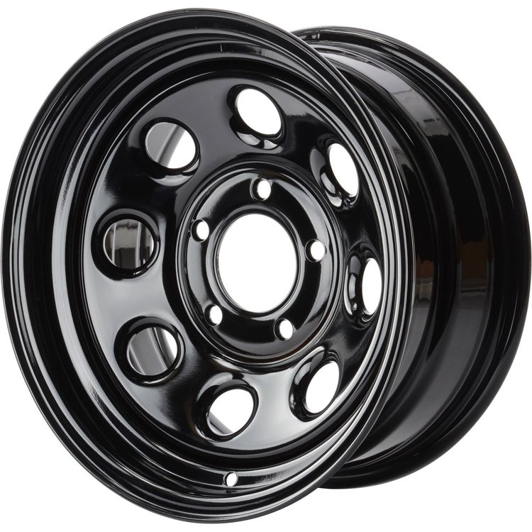 Baja-8 Steel Wheel [Size: 15 x 7"] Black