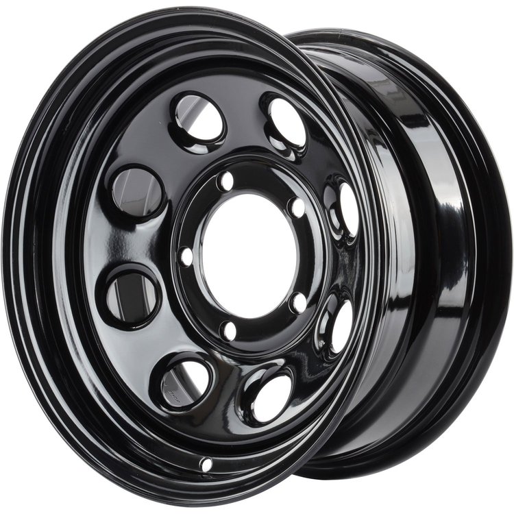 Baja-8 Steel Wheel [Size: 15 x 7"] Black