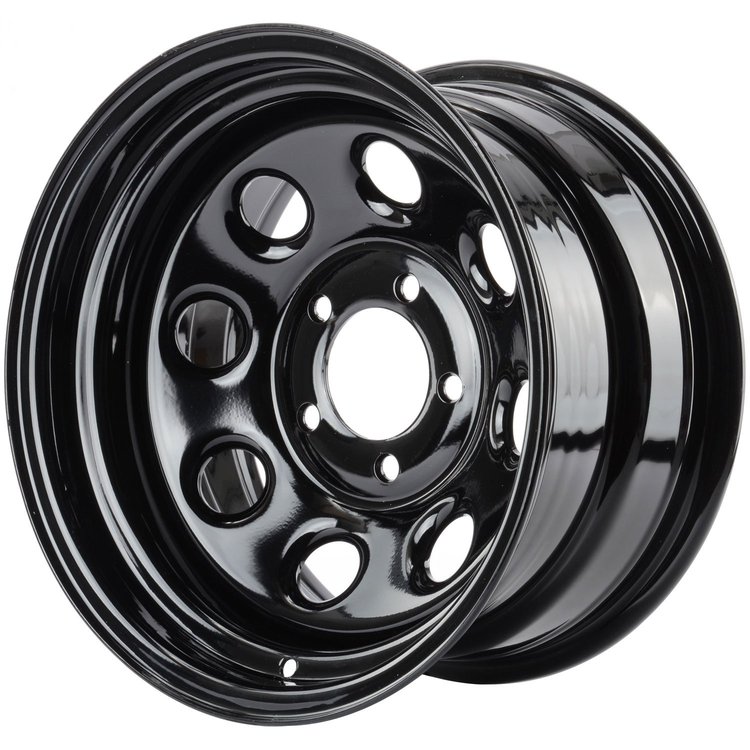 Baja-8 Steel Wheel [Size: 15 x 8"] Black