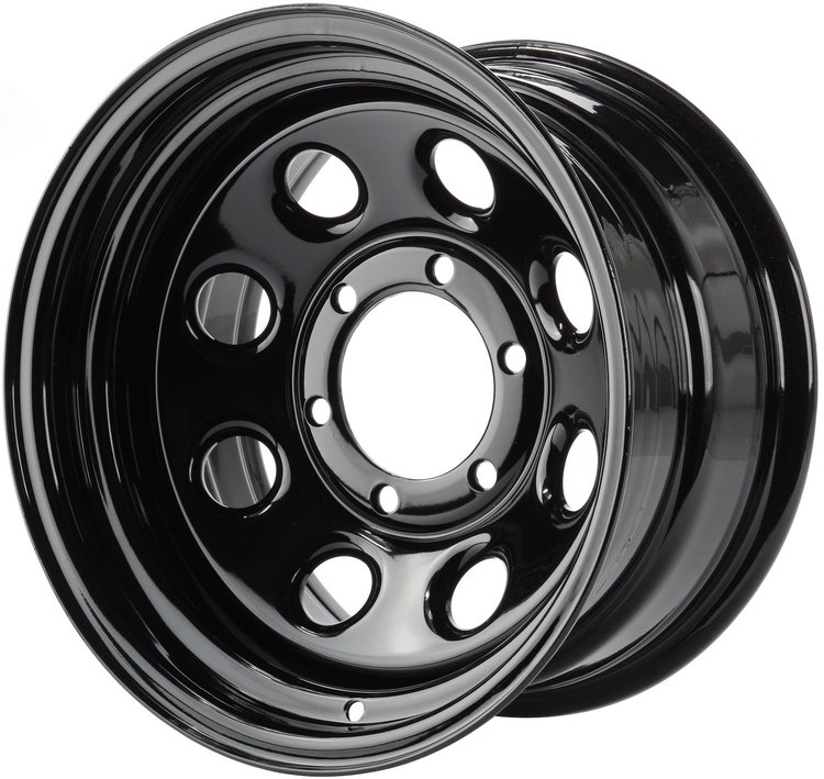 Baja-8 Steel Wheel [Size: 15 x 8"] Black