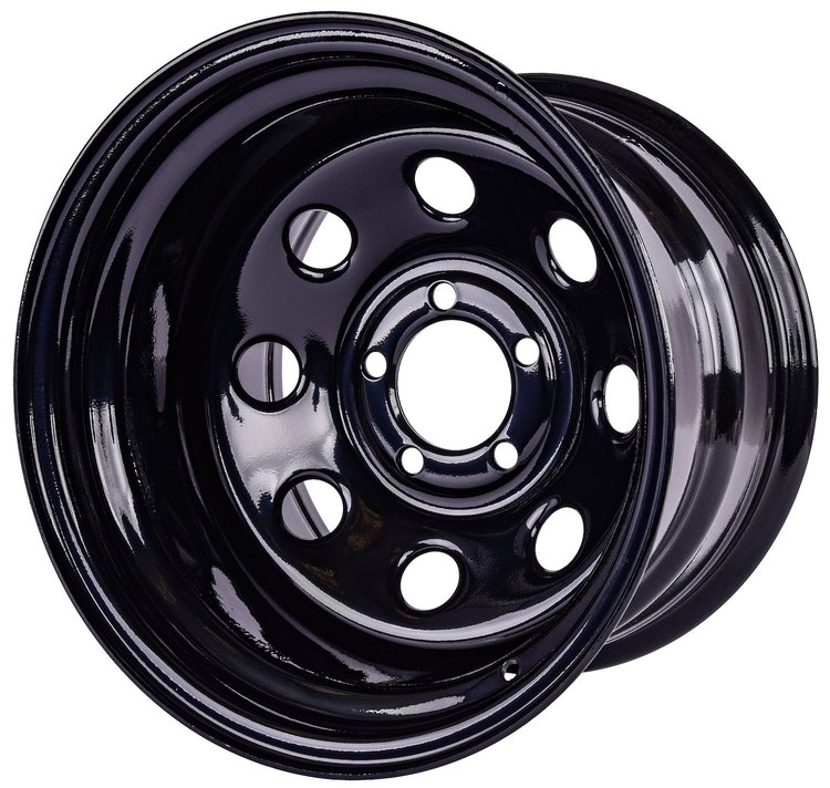 Baja-8 Steel Wheel [Size: 15 x 10"] Black