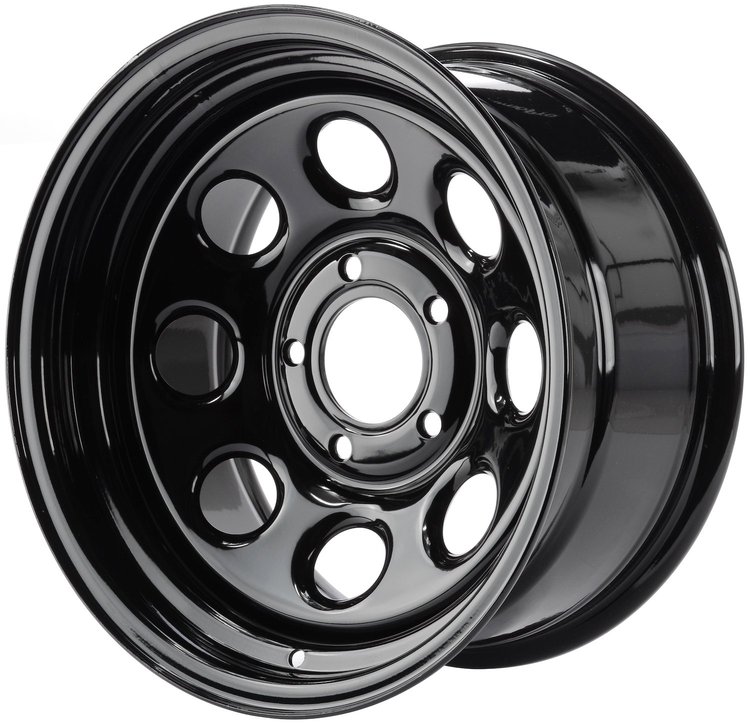 Baja-8 Steel Wheel [Size: 16 x 7"] Black