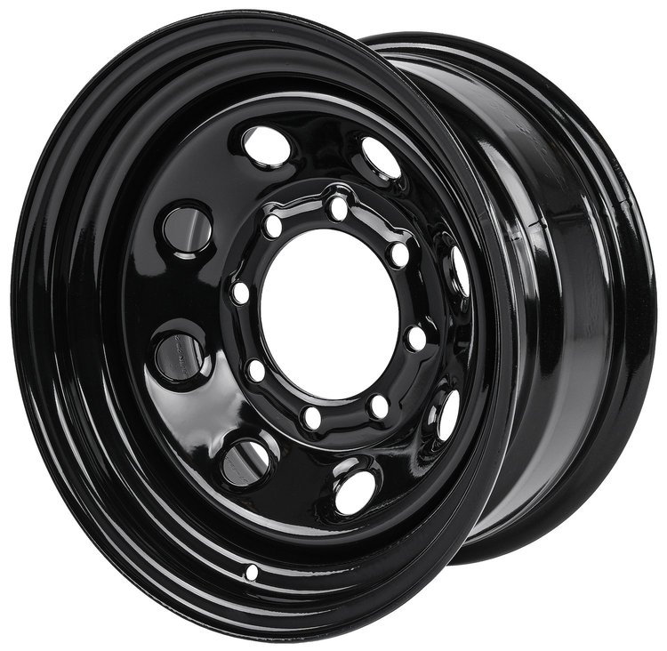 Baja-8 Steel Wheel [Size: 16 x 7"] Black