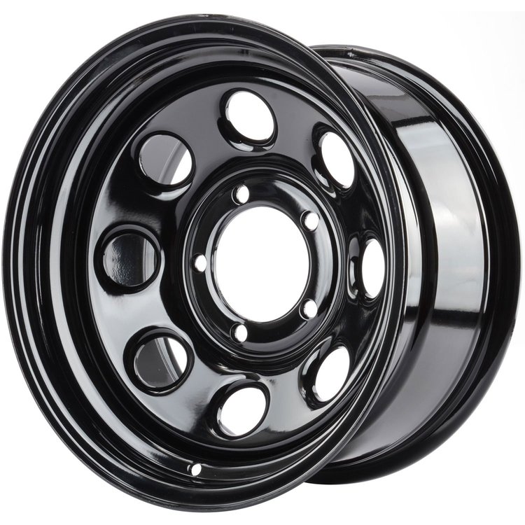 Baja-8 Steel Wheel [Size: 16 x 8"] Black