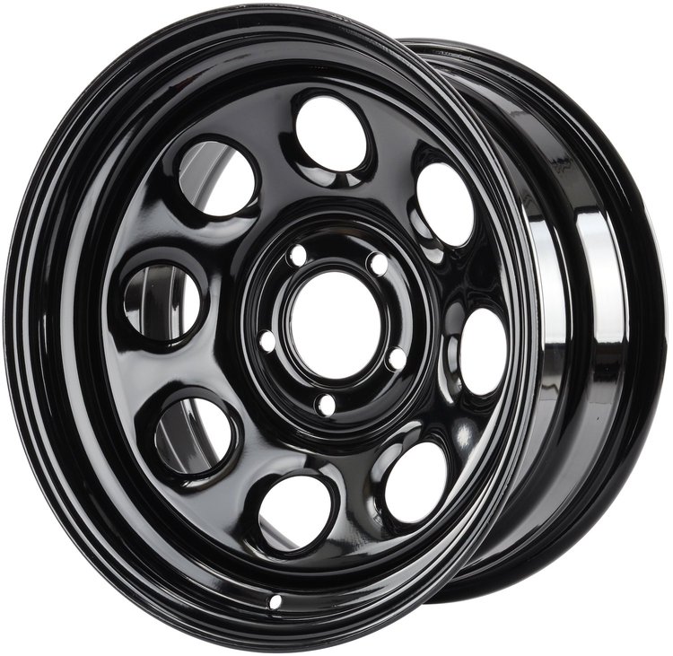 Baja-8 Steel Wheel [Size: 17 x 9"] Black