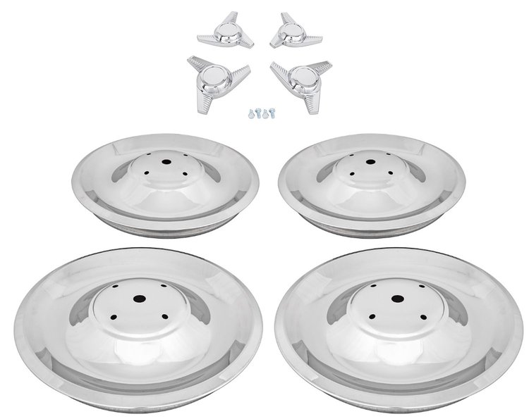 Chevy Rally Wheel Cap & Hub Kit for 1967-1968 Style Chevrolet Rally Wheels