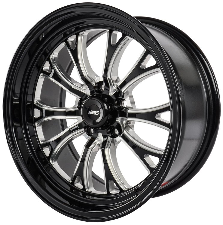 SSR Spike Wheel [Size: 17" x 7"] Gloss Black