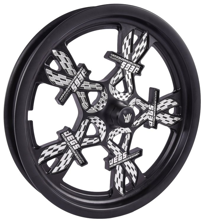 JEGS Cancer Foundation Ribbon Pro Forged Wheel Size: 17" x 2.4"