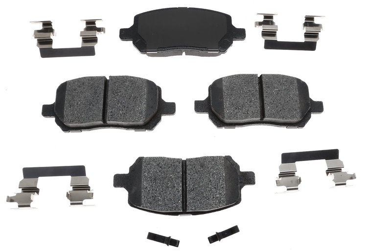Performance Ceramic Disc Brake Pads for GM [Front]
