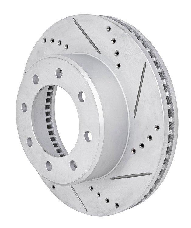 JX-Series Drilled & Slotted Rotor Fits 2009-2010 Dodge RAM 2500, 3500 & 2011-2023 RAM 2500, 3500 [Right/Passenger Side Front]