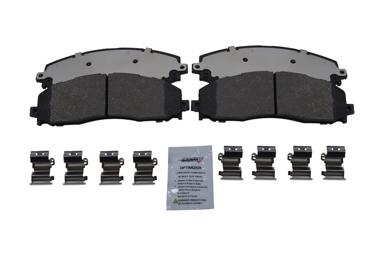 Truck-N-Tow Performance JX25 Carbon-Fiber Ceramic Disc Brake Pads Fits 2013-2022 Ford F250, F350 Super Duty [Rear]