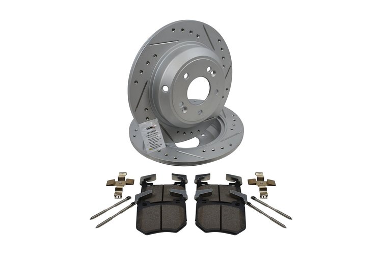 Sport Performance JX17 Brake Pad & Rotor Kit Fits 2019-2022 Genesis G70, 2018-2021 KIA Stinger [Rear]