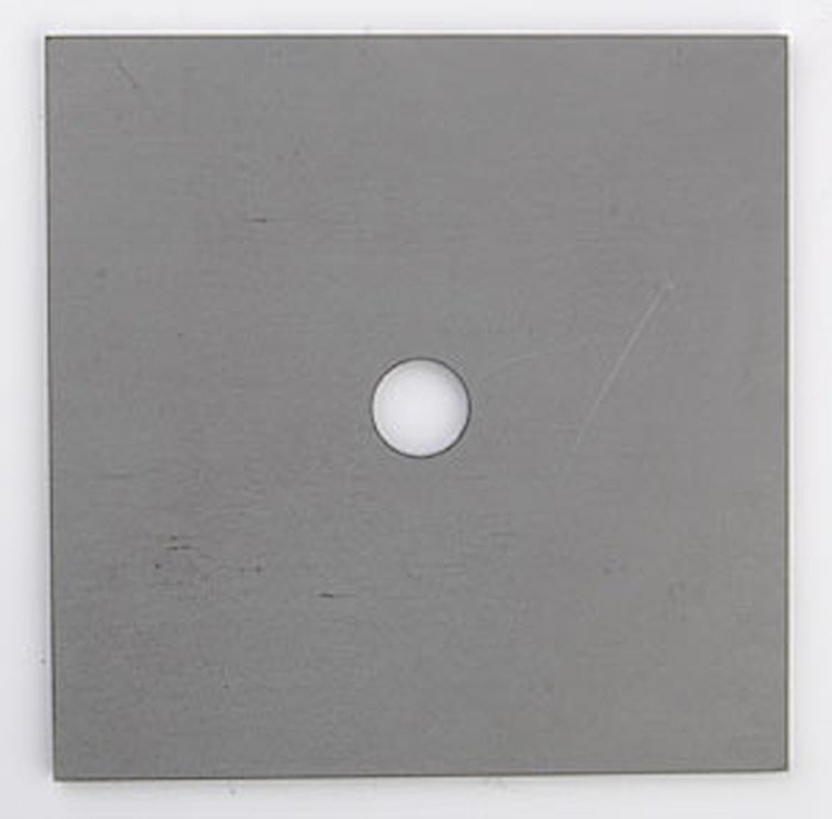 Seat Belt Backing Plate [4 in. x 4 in. x 1/8 in. with 1/2 in. Hole]