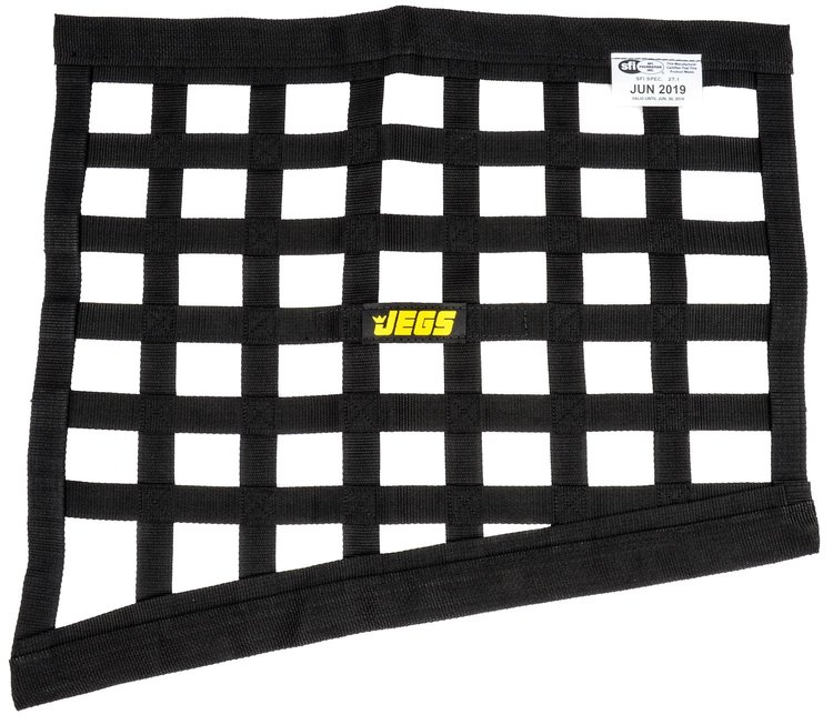 Ribbon Window Net SFI 27.1 Angled Drag Style