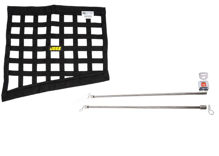 Ribbon Window Net Kit SFI 27.1 Angled Drag Style