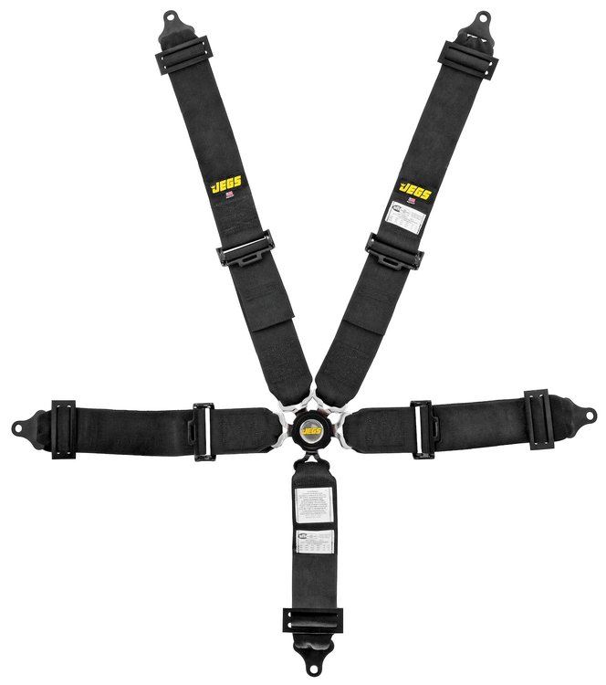 Black Cam Lock Ultra Series Harness 5-Point Design