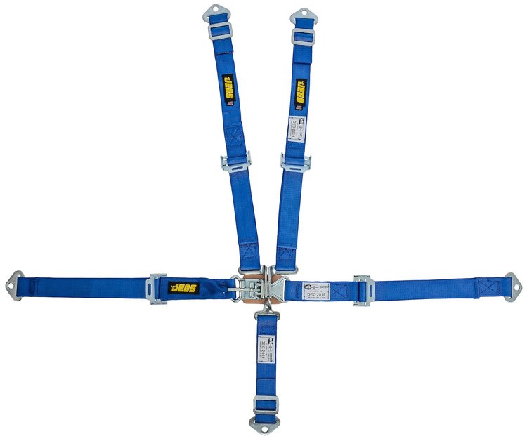 Ultra Series 5-Point Harness w/Latch & Link for Jr Dragster [Blue]
