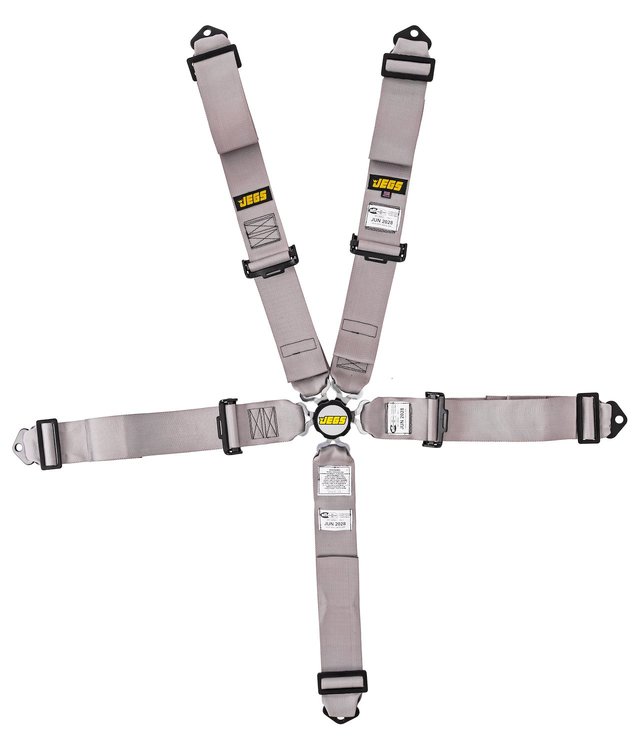 Cam Lock Ultra Series Harness 5-Point Design [Pull Down Lap Adjusters, Gray]