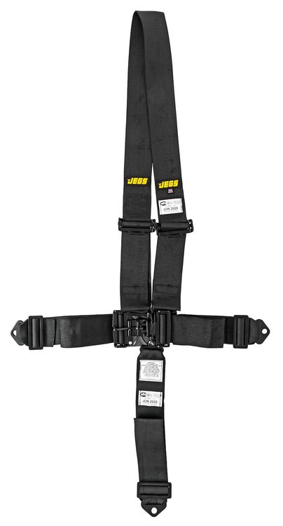 Latch and Link Ultra Series Harness 5-Point Design Pull Down U-Type [Black]