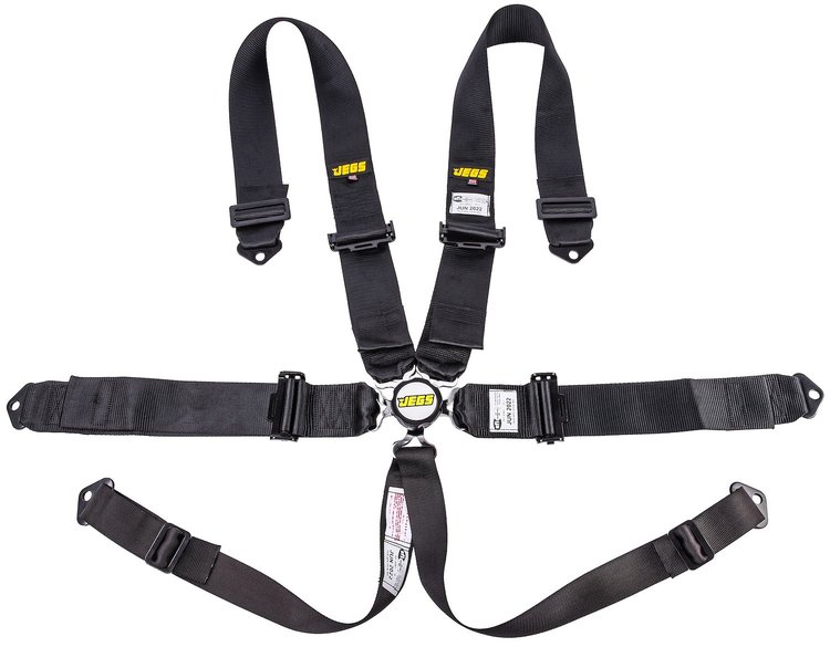 Black Cam Lock Ultra Series Harness 6-Point Design
