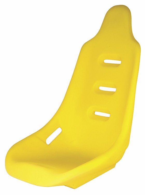 Pro High Back Race Seat Yellow