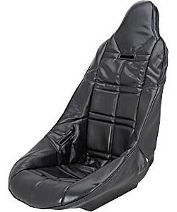 Pro High Back Vinyl Race Seat Cover (cover only) Black
