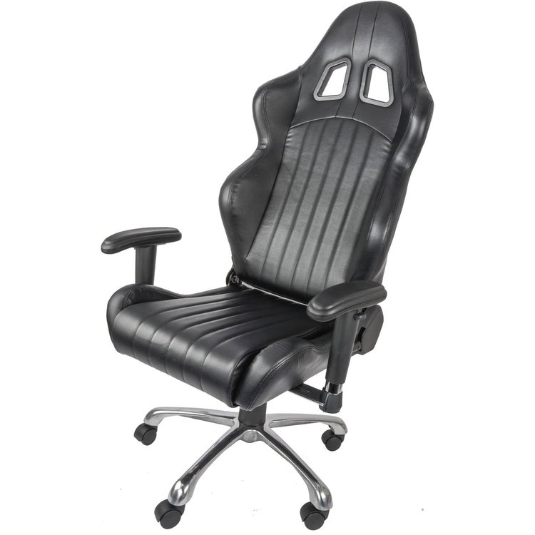 High Back Gaming Racing Sport Office Chair Black