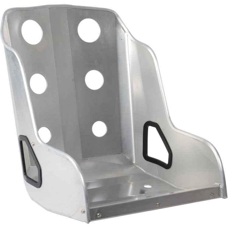 Bomber Seat 18 in. Natural Aluminum