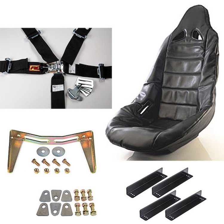 Pro High Back II Race Seat Kit