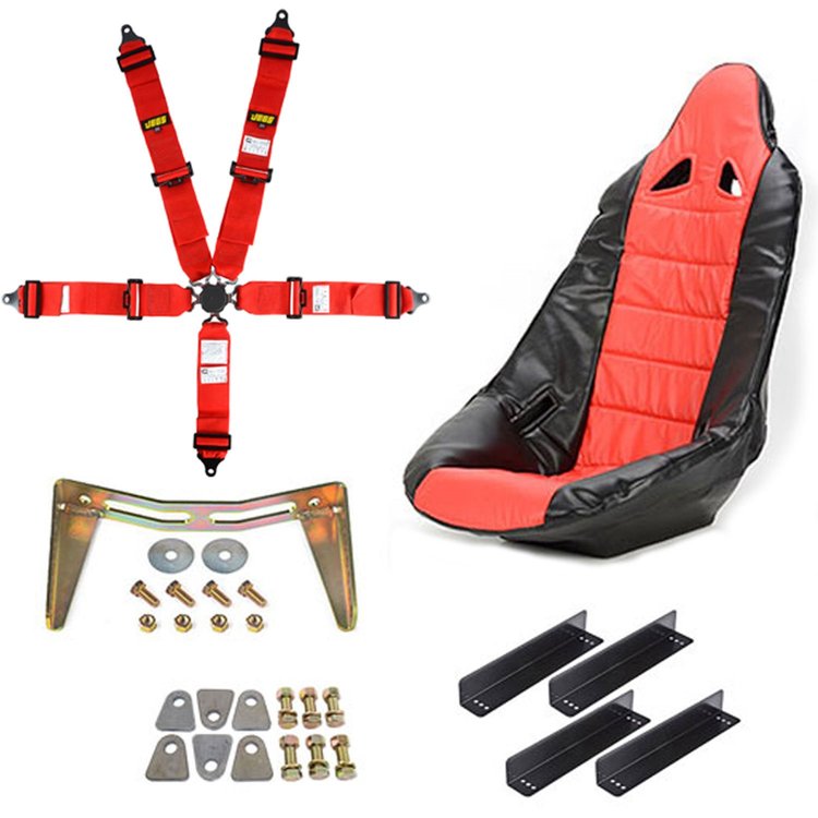 Pro High Back II Race Seat Kit