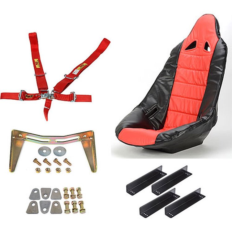 Pro High Back II Race Seat Kit