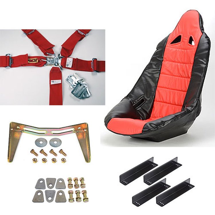 Pro High Back II Race Seat Kit
