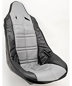 Pro High Back II Vinyl Seat Cover (cover only) Grey with Black Trim