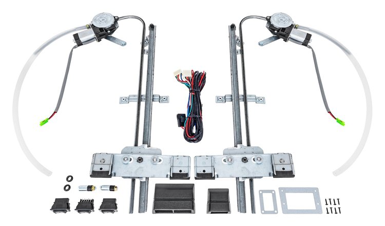2 Door Power Window Kit [With Wiring Kit]