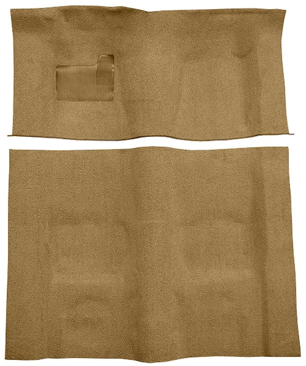 Molded Loop Carpet for 1970-1973 Chevrolet Camaro, Pontiac Firebird [Jute Backing, Automatic Transmission, Fawn Sandalwood]