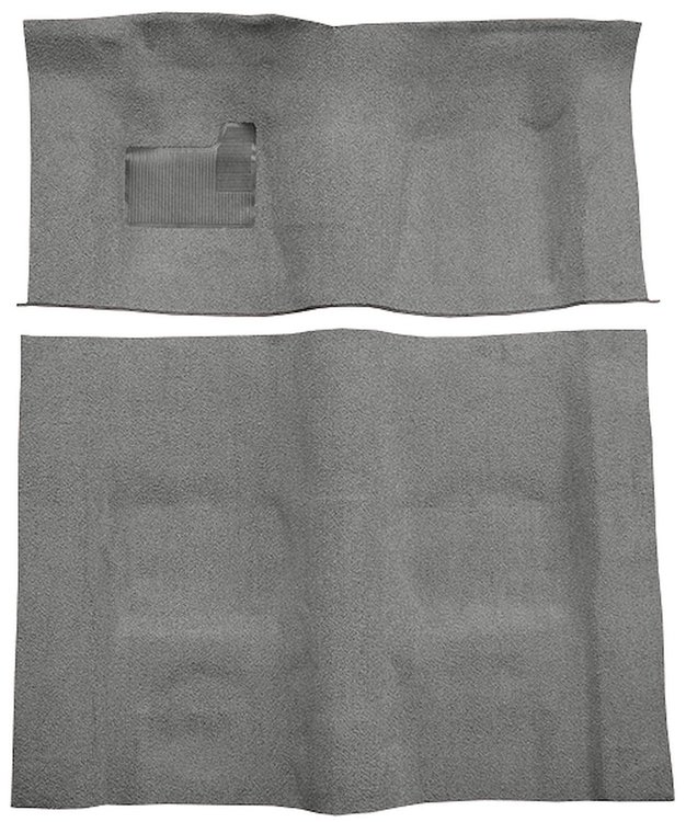 Molded Loop Carpet for 1970-1973 Chevrolet Camaro, Pontiac Firebird [Mass Backing, Automatic Transmission, Gunmetal Gray]