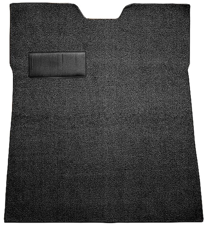 Molded Loop Carpet for 1947-1954 GM Regular Cab Trucks w/o Gas Tank in Cab [OE-Style Jute Backing, Black]