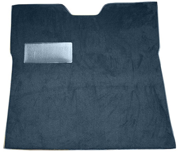 Molded Loop Carpet for 1955 GM 1st Series Trucks w/Gas Tank in Cab [OE-Style Jute Backing, Midnight Blue]