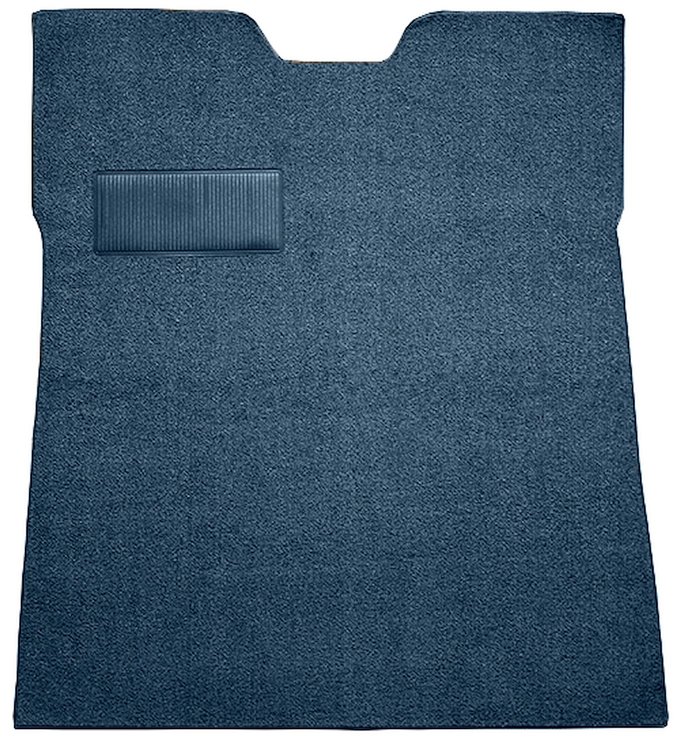 Molded Loop Carpet for 1955 GM 1st Series Trucks w/o Gas Tank in Cab [OE-Style Jute Backing, Midnight Blue]