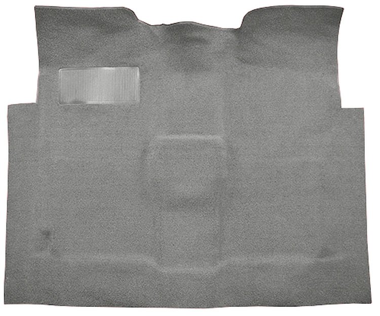 Molded Loop Carpet Fits Select 1960-1966 GM Regular Cab 2WD Truck w/Auto/3-Speed Manual [Mass Backing, Gunmetal Gray]