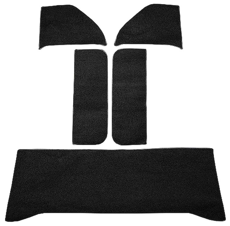 Molded Loop Accessory Carpet Fits Select 1960-1966 GM Trucks [Black]