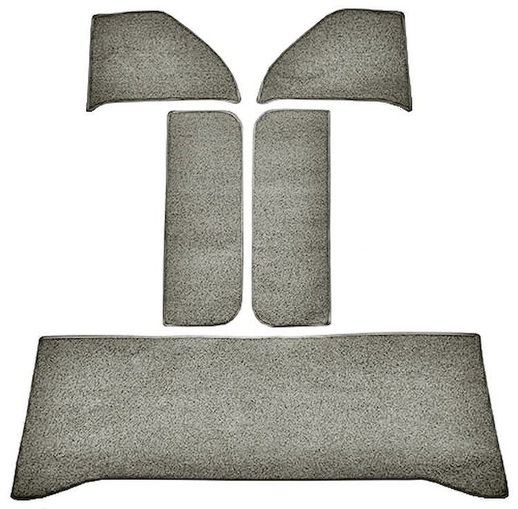 Molded Loop Accessory Carpet Fits Select 1960-1966 GM Trucks [Gunmetal Gray]