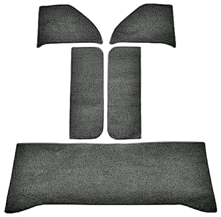 Molded Loop Accessory Carpet Fits Select 1960-1966 GM Trucks [Charcoal]
